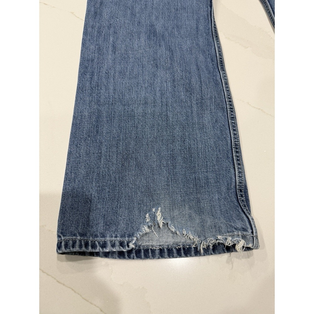 Cinch Jeans Mens 40x34 Dooley Relaxed Fit Blue Light Wash‎ Hand Sanded Bootcut - Picture 13 of 16